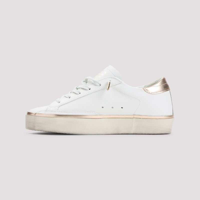 Golden Goose Hi Star Sneakers - White Taupe