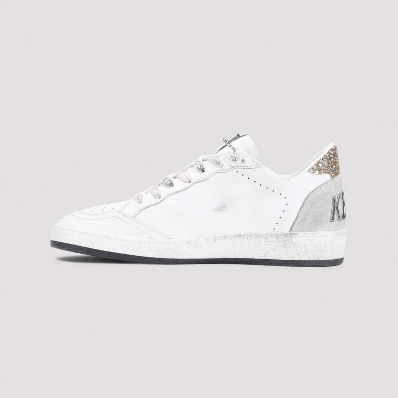 Golden Goose Ballstar Sneakers - White Black Gold Ice