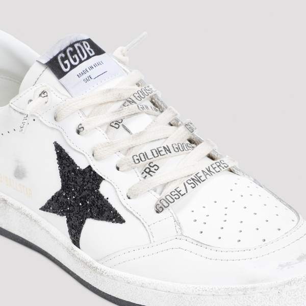 Golden Goose Ballstar Sneakers - White Black Gold Ice