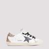 Golden Goose Superstar Sneakers - Optic White Seedpearl Black Gold - Thumbnail 1