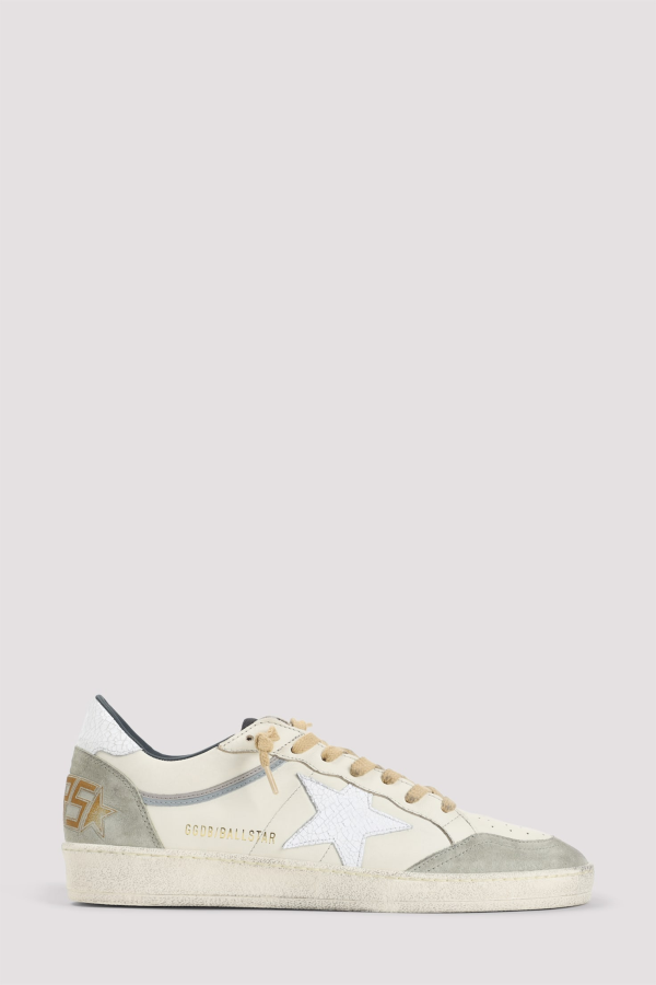 Golden Goose Ballstar Sneakers - White Nut Green