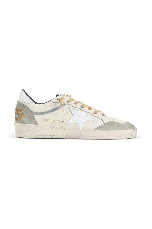 Golden Goose Ballstar Sneakers - White Nut Green