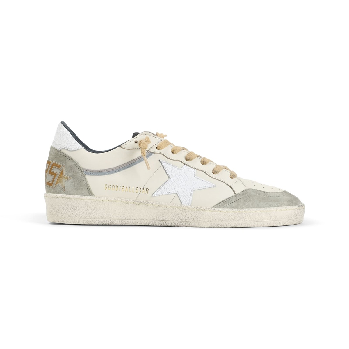 Golden Goose Ballstar Sneakers - White Nut Green - Image 2 of 5