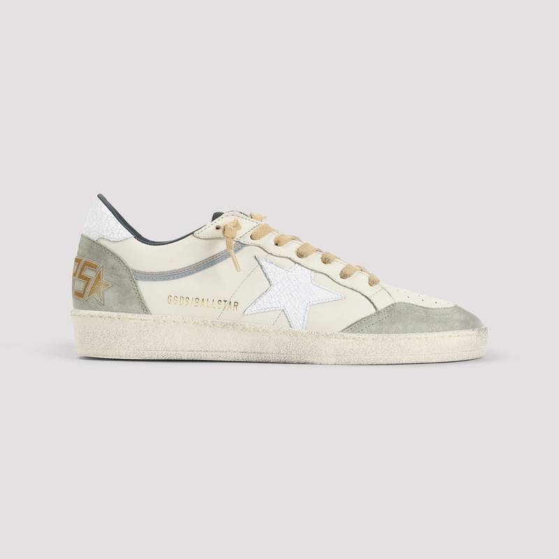 Golden Goose Ballstar Sneakers - White Nut Green