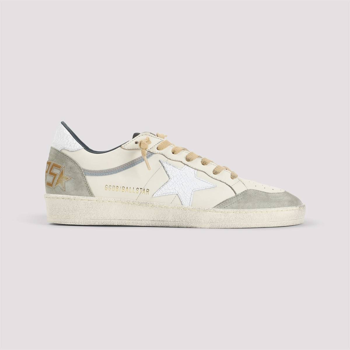 Golden Goose Ballstar Sneakers - White Nut Green - Image 3 of 5