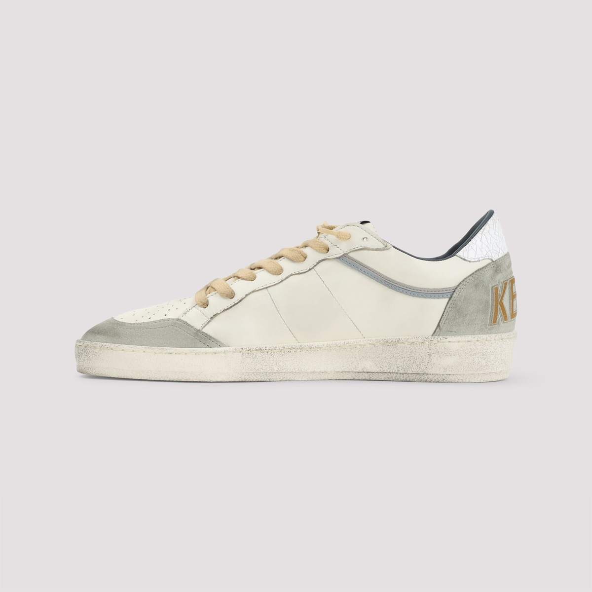 Golden Goose Ballstar Sneakers - White Nut Green - Image 4 of 5