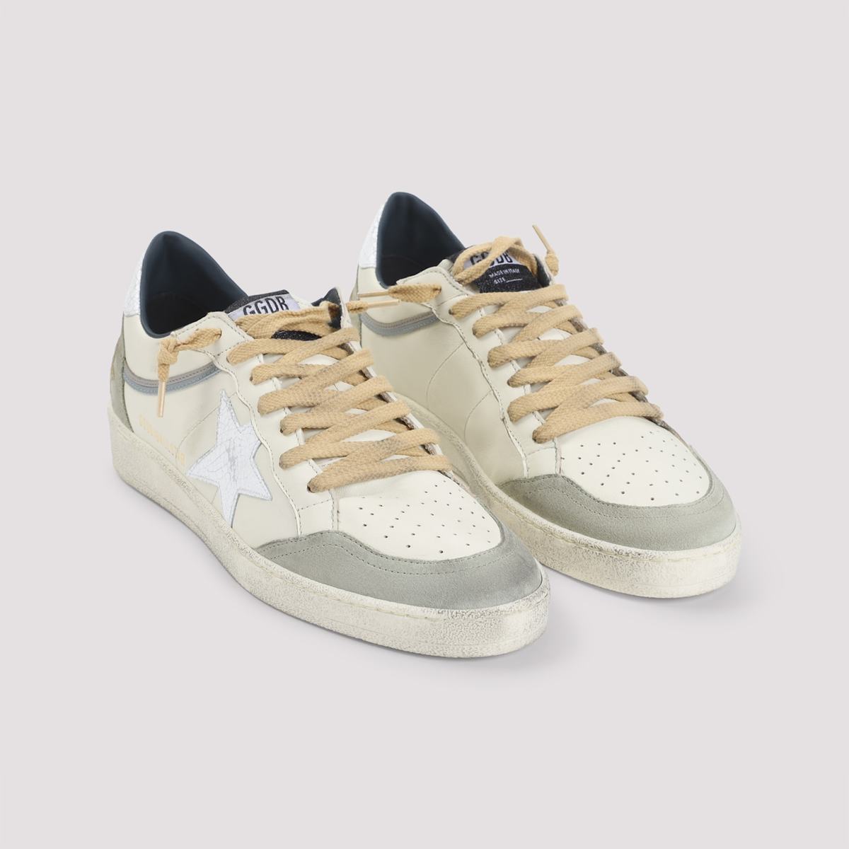 Golden Goose Ballstar Sneakers - White Nut Green - Image 5 of 5