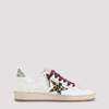 Golden Goose Ballstar Sneakers - White Grey Horsy Platinum - Thumbnail 1