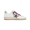 Golden Goose Ballstar Sneakers - White Grey Horsy Platinum - Thumbnail 2