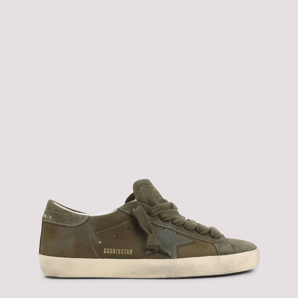 Golden Goose Superstar Sneakers - Olive Night