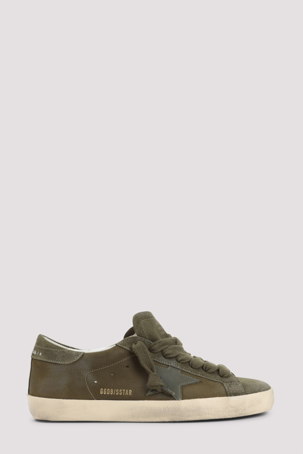 Golden Goose Superstar Sneakers - Olive Night