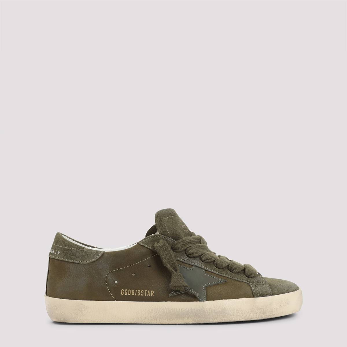 Golden Goose Superstar Sneakers - Olive Night - Image 1 of 5