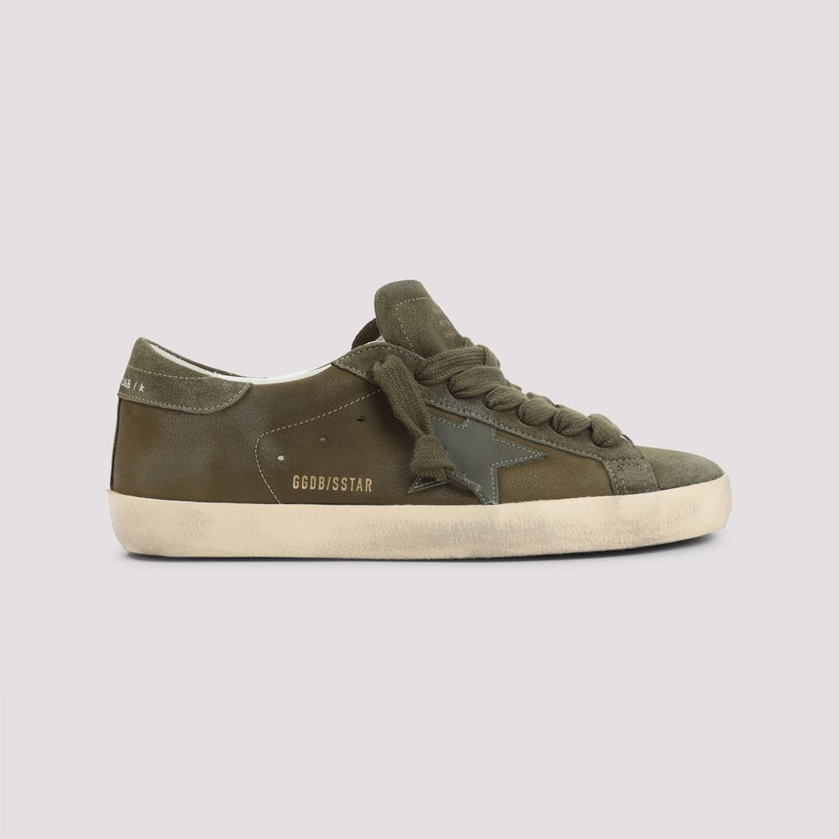 Golden Goose Superstar Sneakers - Olive Night - Image 3 of 5