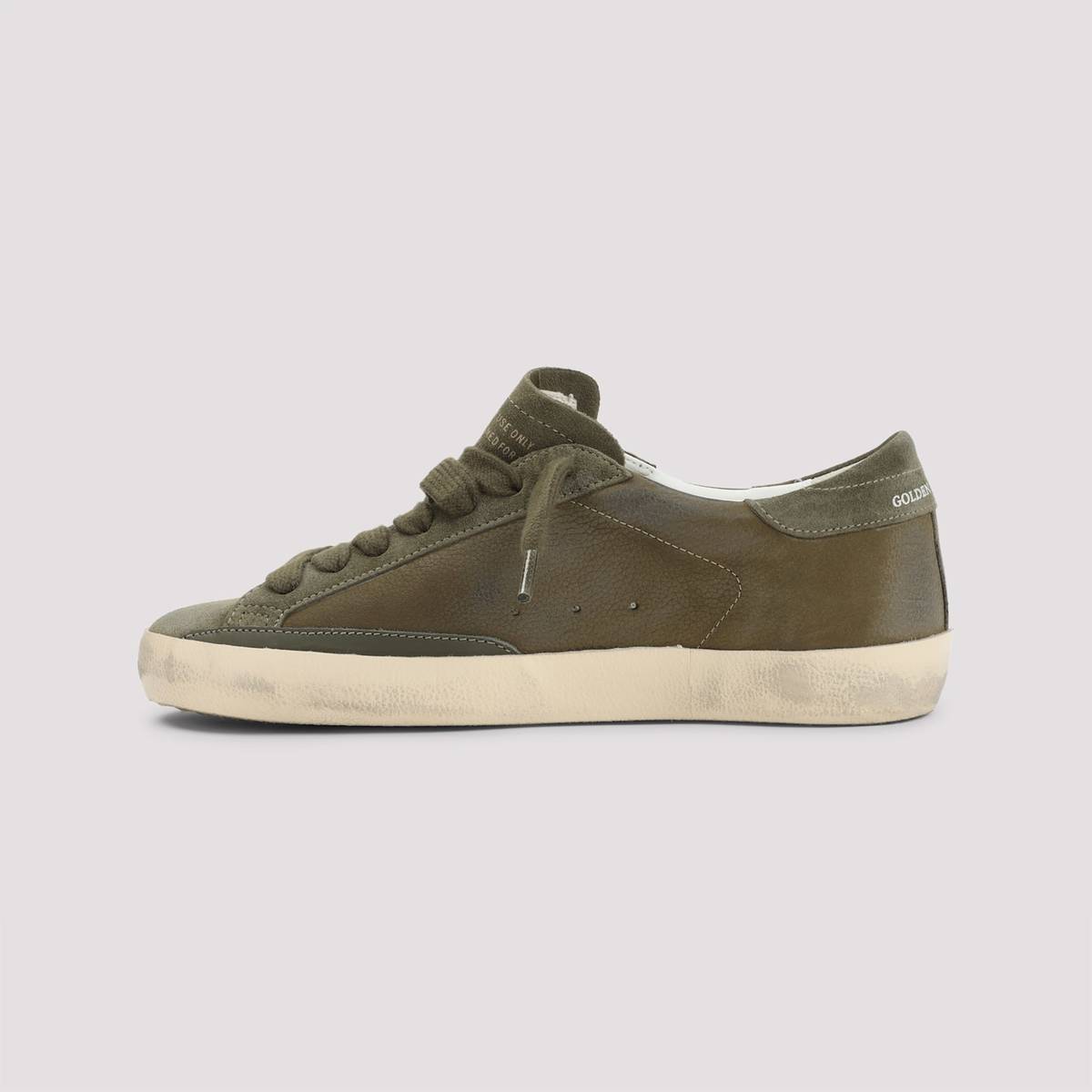 Golden Goose Superstar Sneakers - Olive Night - Image 4 of 5