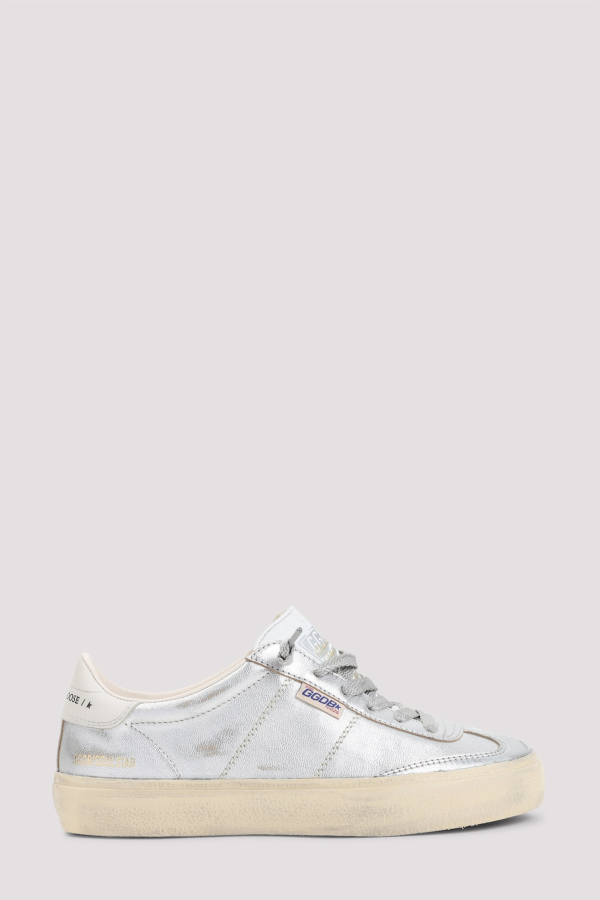 Golden Goose Soulstar Sneakers - Silver White Milk