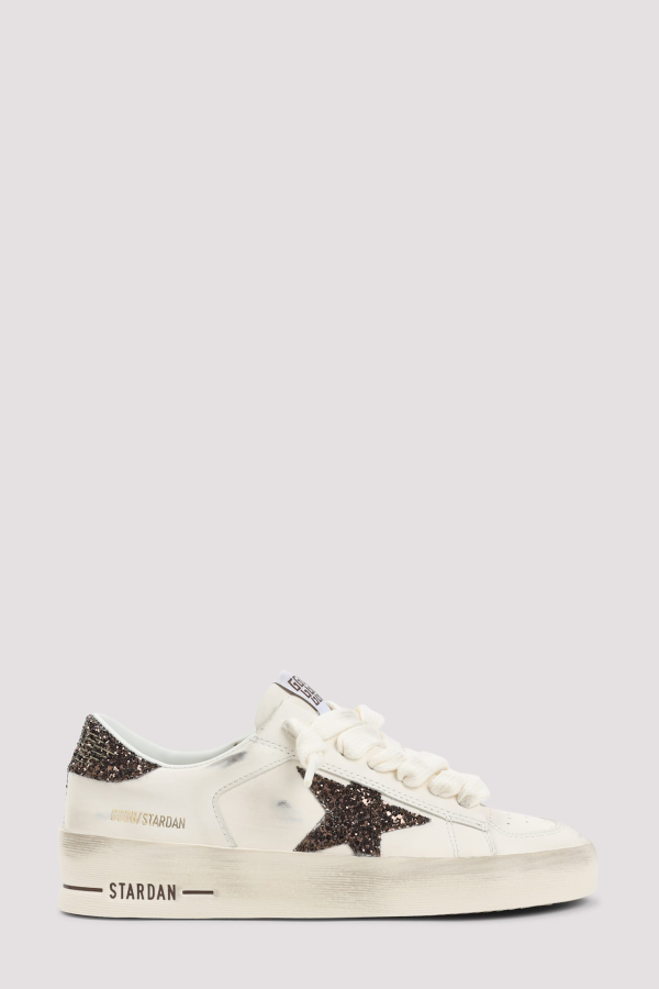 Golden Goose Stardan Sneakers - White Beige