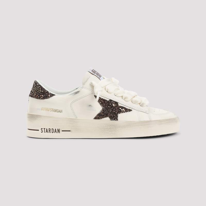 Golden Goose Stardan Sneakers - White Beige