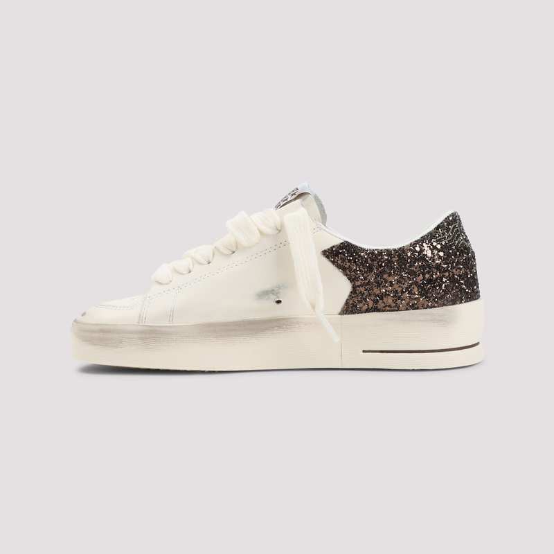 Golden Goose Stardan Sneakers - White Beige