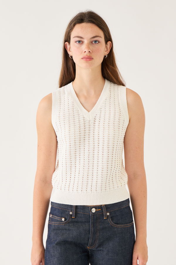 demylee Layla Cotton Crochet Top