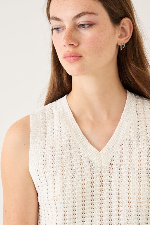 demylee Layla Cotton Crochet Top