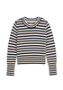 demylee Micha Stripe Cotton Sweater - Thumbnail 5