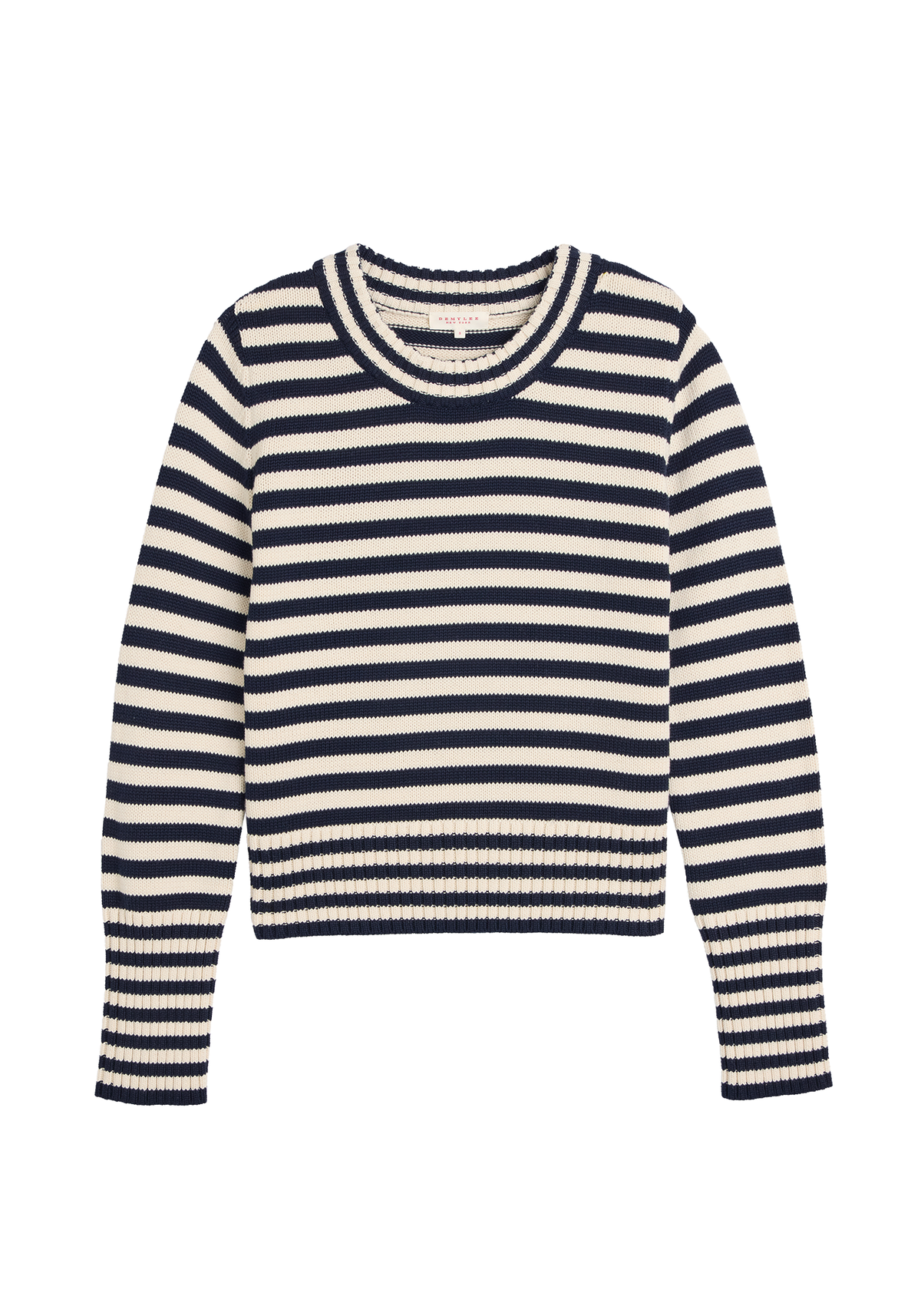 demylee Micha Stripe Cotton Sweater - Image 5 of 7