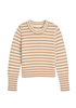 demylee Micha Stripe Cotton Sweater - Thumbnail 6