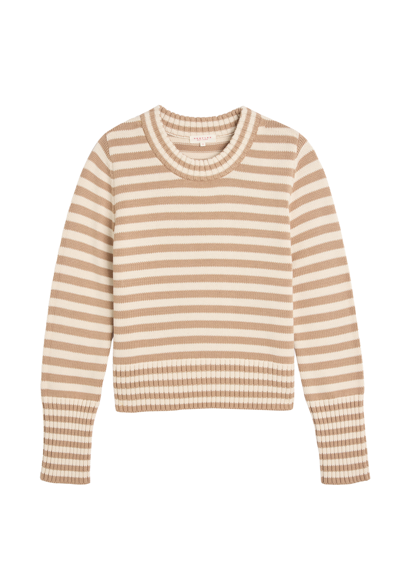 demylee Micha Stripe Cotton Sweater
