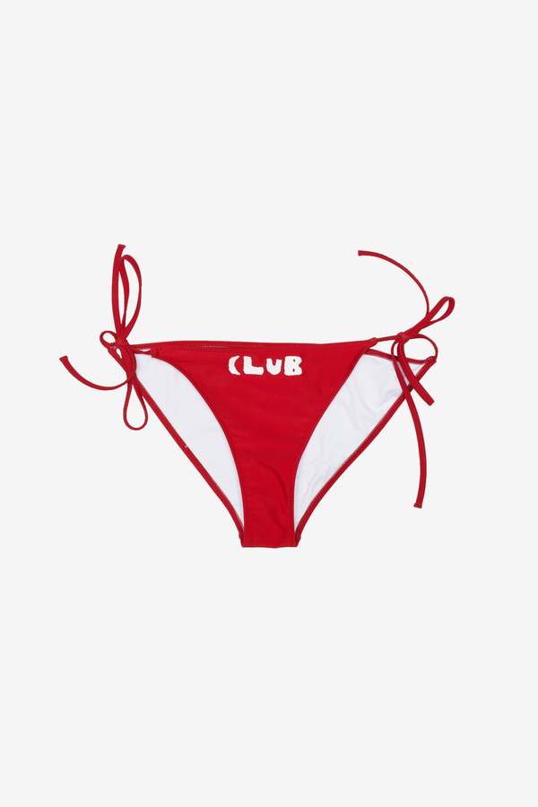 Stockholm Surfboard Club Cam Bottom Bikini Bottom - Red