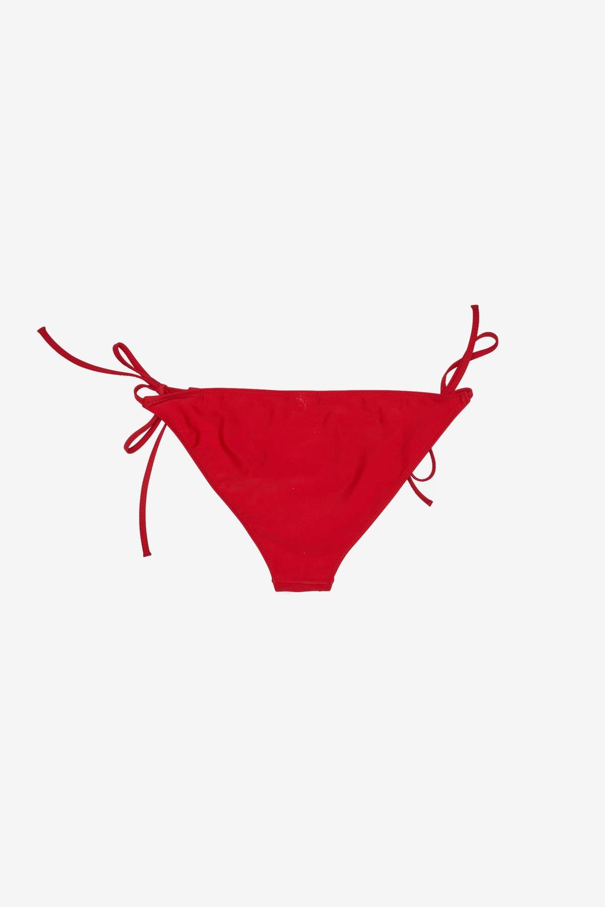 Stockholm Surfboard Club Cam Bottom Bikini Bottom - Red - Image 2 of 2