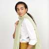 Variously Hand Woven Soft Linen Scarf - Thumbnail 5