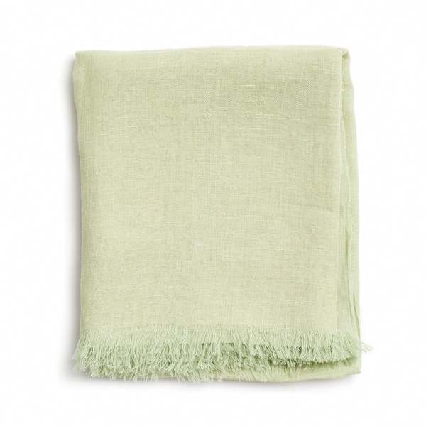 Variously Hand Woven Soft Linen Scarf