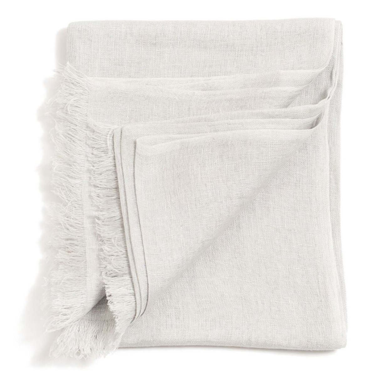 Variously Hand Woven Soft Linen Scarf - Image 8 of 9