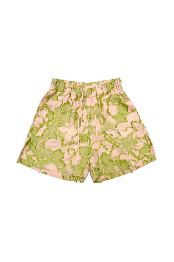 Ali Golden Drawstring Shorts