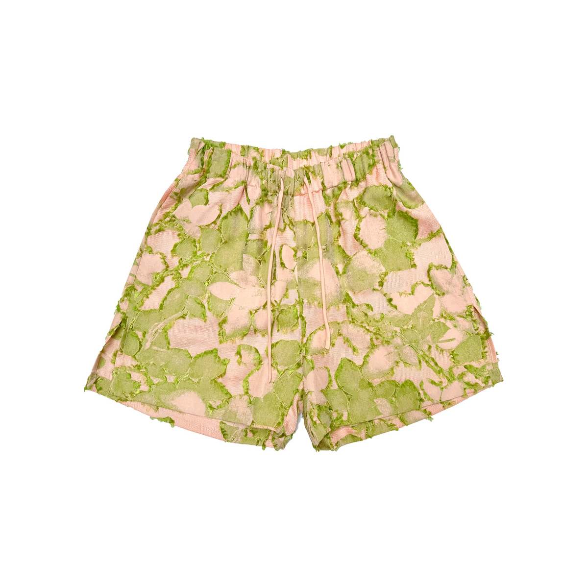Ali Golden Drawstring Shorts - Image 1 of 9