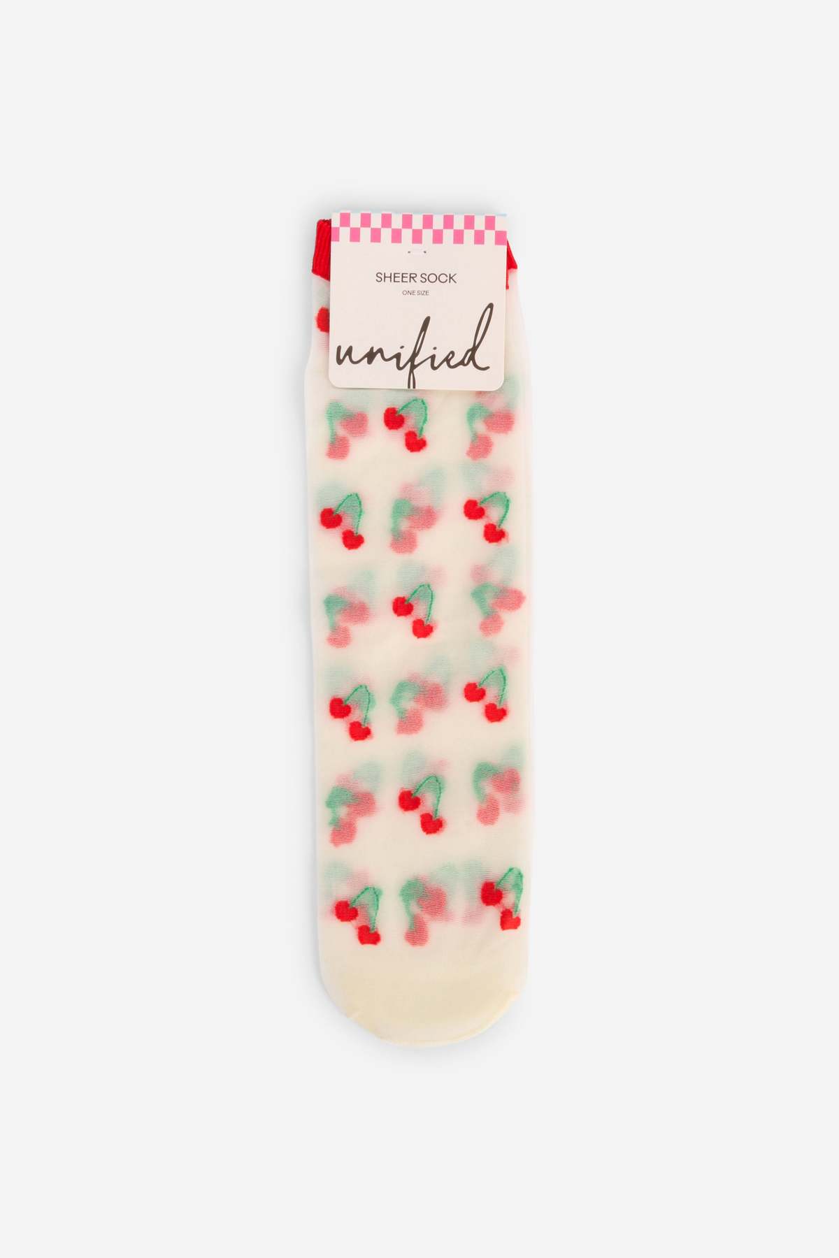 unified Sheer Fruit Socks - Image 1 of 2