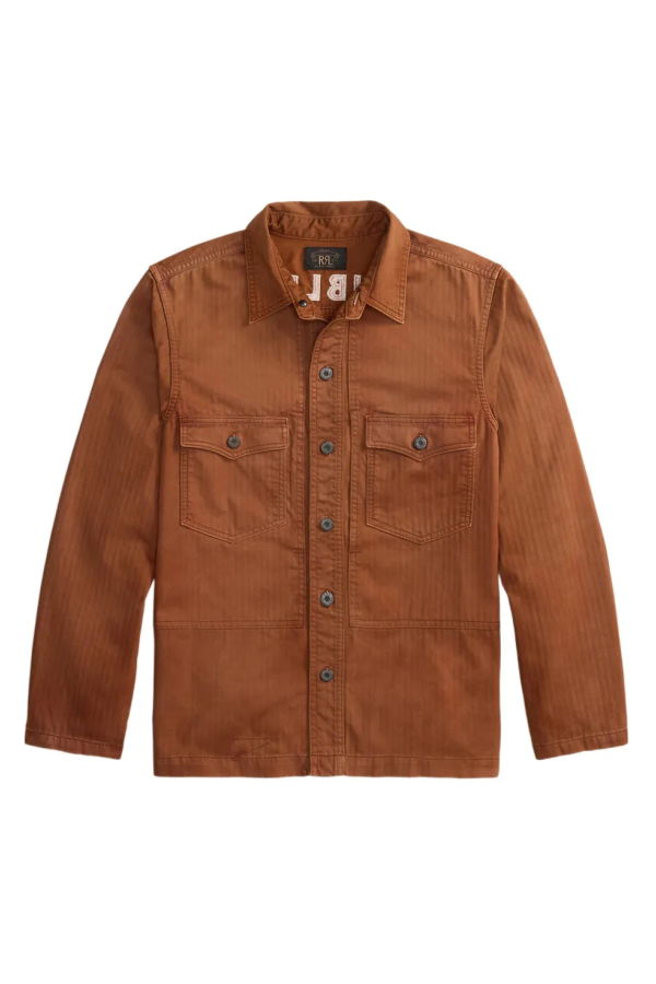 RRL Overshirt - Brick