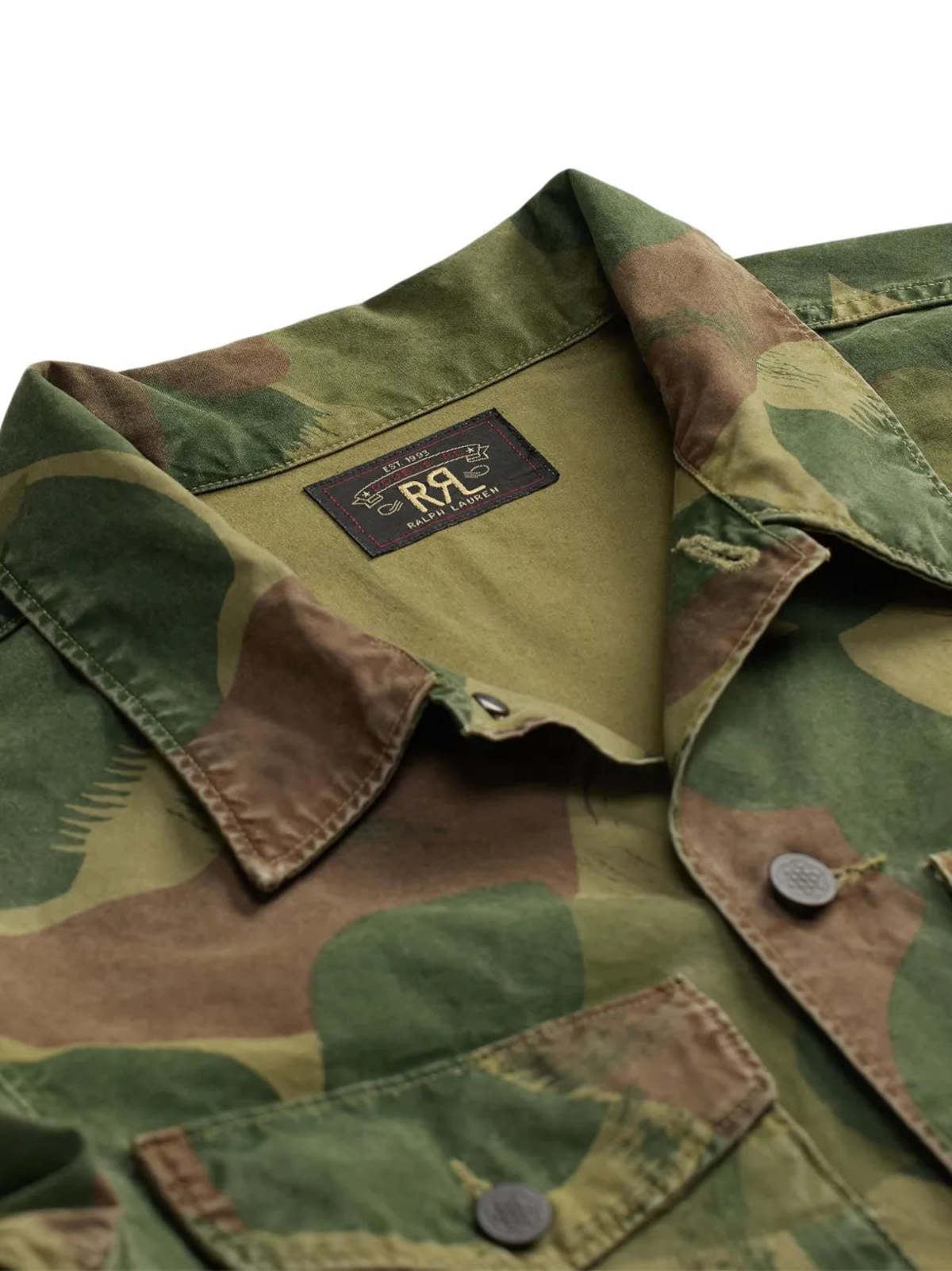 RRL Regiment Overshirt - Camo - Image 3 of 5