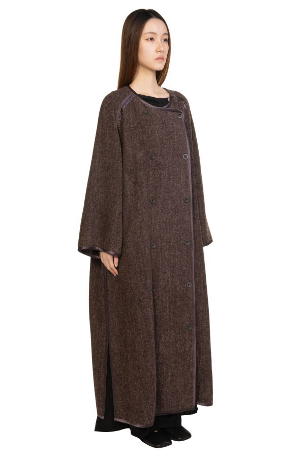 Mute Dance Brown Coat - Brown