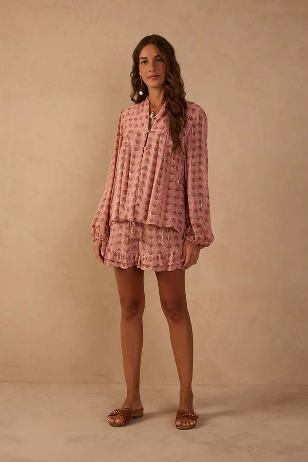 DRESS TO Ocean Breeze Flutter Shorts