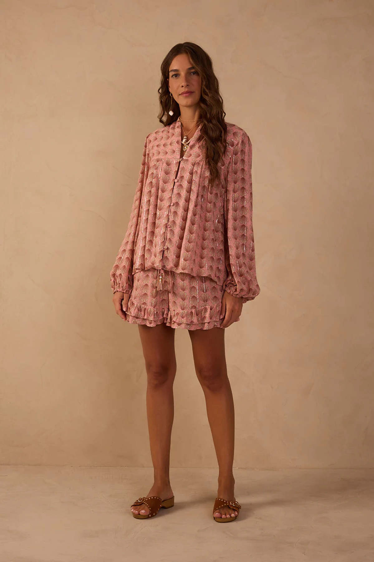 DRESS TO Ocean Breeze Flutter Shorts - Image 1 of 5