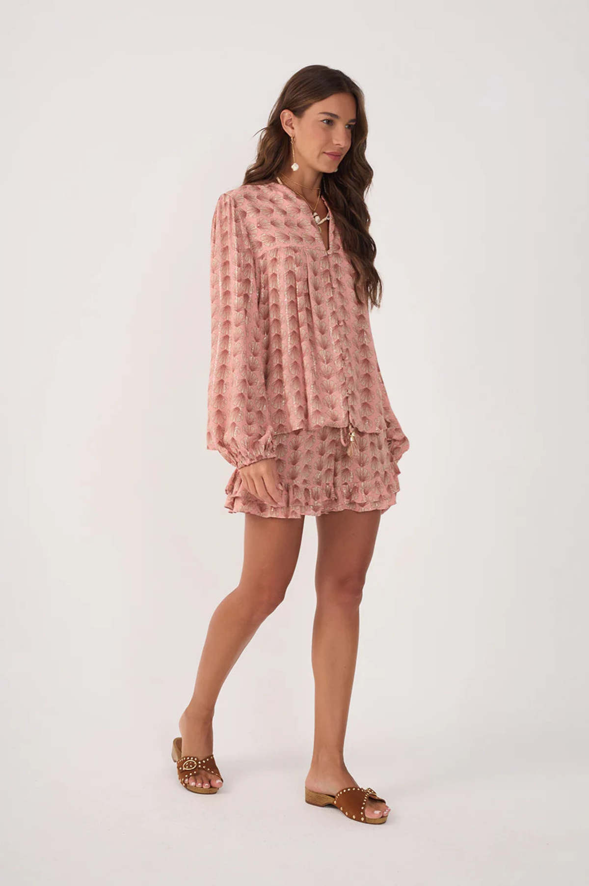 DRESS TO Ocean Breeze Flutter Shorts - Image 4 of 5