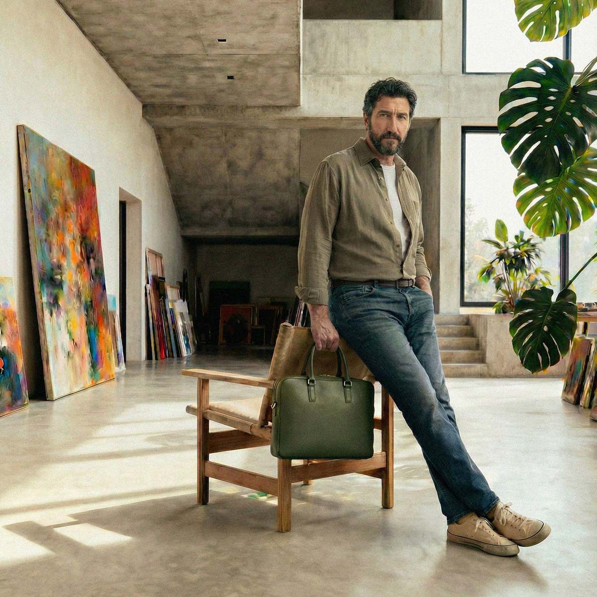 Tusk Ascot Chet Slim Brief Bag - Image 2 of 10