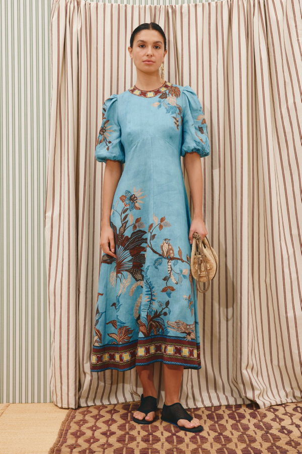 ALEMAIS Georgie Midi Dress