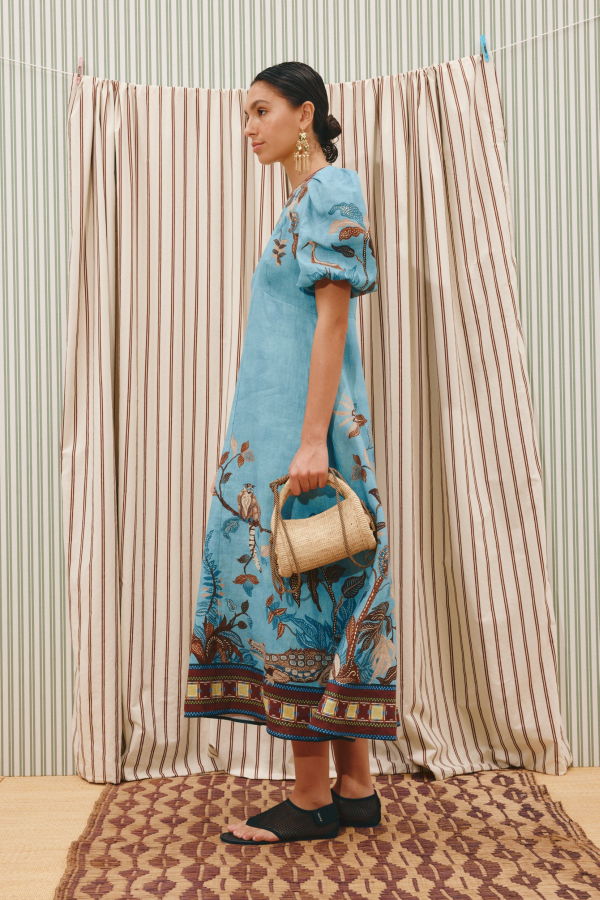 ALEMAIS Georgie Midi Dress