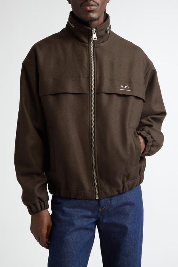 AMI Jacket - Dark Coffee