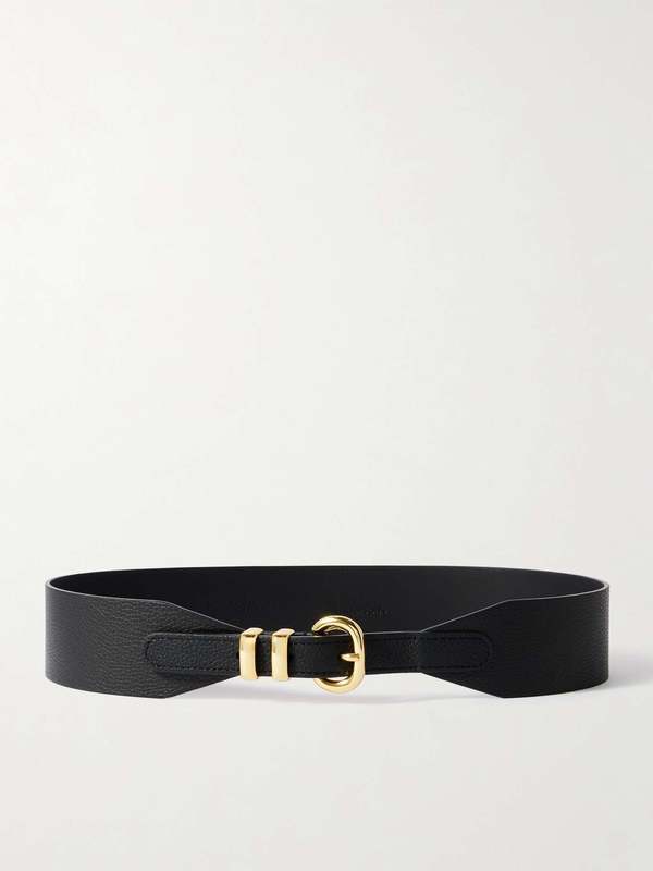 Anderson's Full Grain Leather Belt - Black