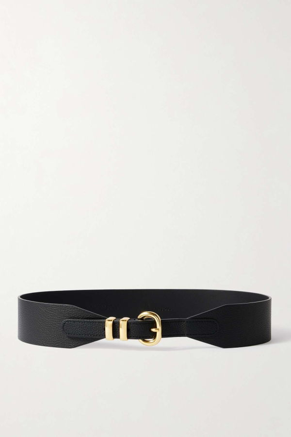 Anderson's Full Grain Leather Belt - Black