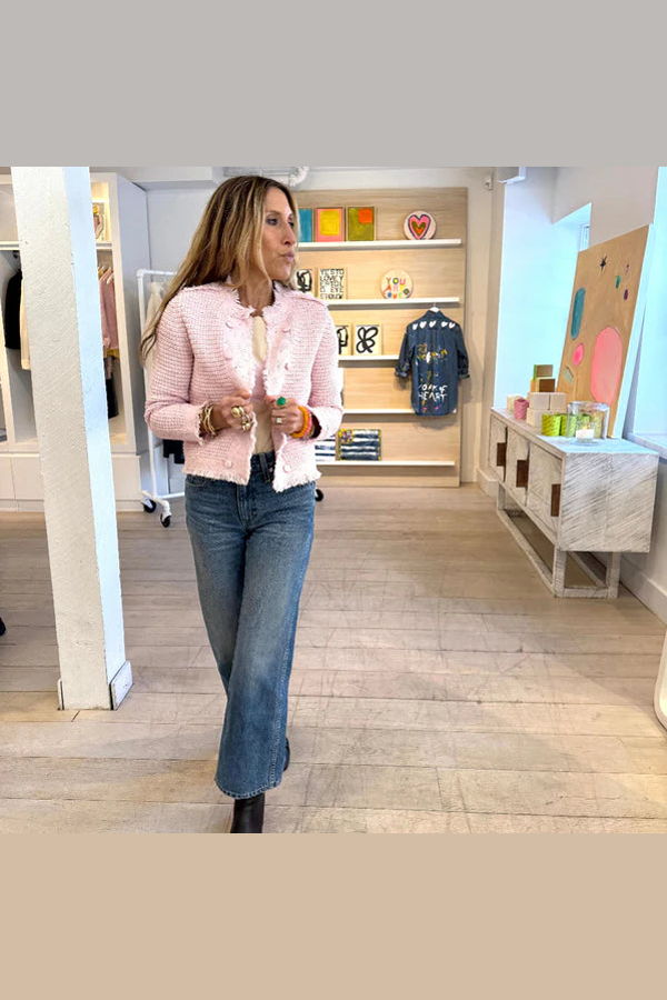 Kerri Rosenthal Fringe Beau-Lero Cardigan