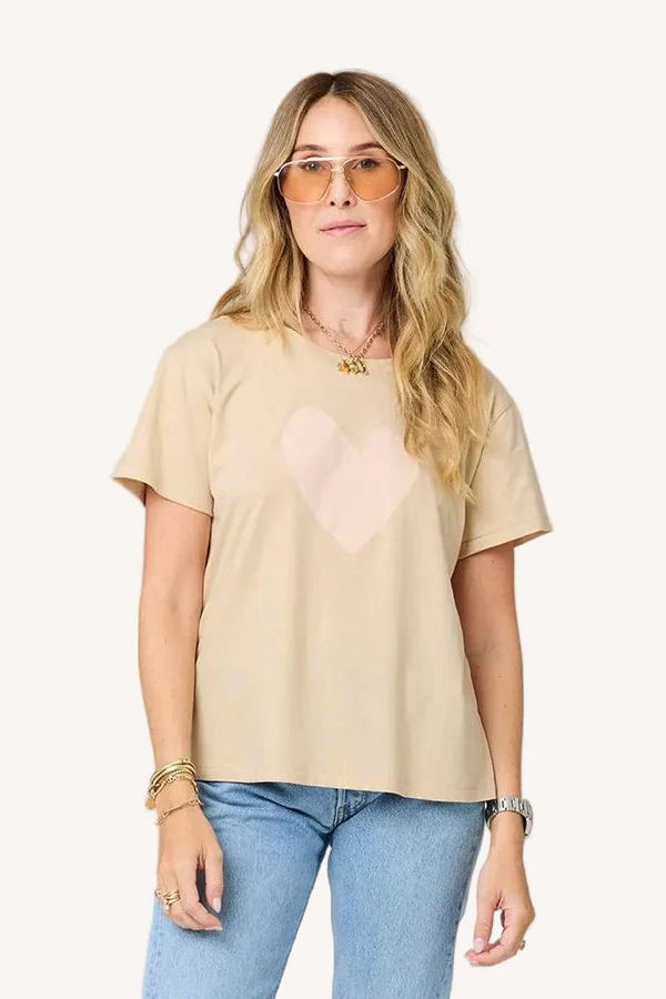Kerri Rosenthal Suke Imperfect Heart Tee
